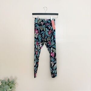[MINKPINK Move] Tropical Print Bold High Waisted Athletic Yoga Leggings